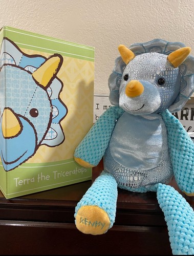 Terra Triceratops Scentsy Buddy Dinosaurier Plüschtier Stofftier wird nicht mehr produziert NEU IM KARTON