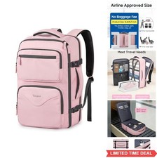 Travel Backpack for Women Personal Item Airplane Carry On 15.6 Inch Laptop Bag