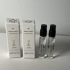 2, Mind Games Queenside Cassis Geranium Extrit De Parfum 2ml Each Spray Sample