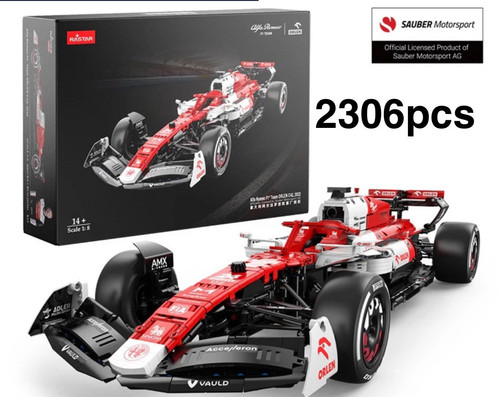 LEGO Alfa Romeo Fórmula F1 Escala 1:8 RASTAR Juego de Bloques de Construcción 2306 piezas - Imagen 1 de 24