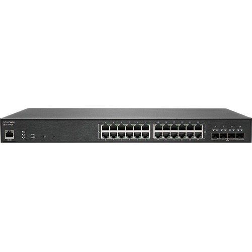 SonicWall SWS14-24FPOE 28-Port Managed Switch, TAA Compliant 02-SSC-2468