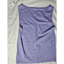 NWT Gap Sleeveless tee, sz S, warm violet, 95...