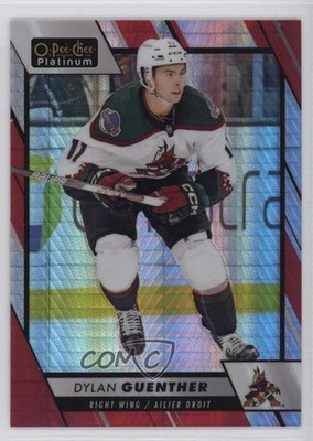 2023-24 O-Pee-Chee Platinum Red Prism 48/199 Dylan Guenther #60 1j6p