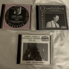 Harry James - 3 Album Lot (6 CDs)