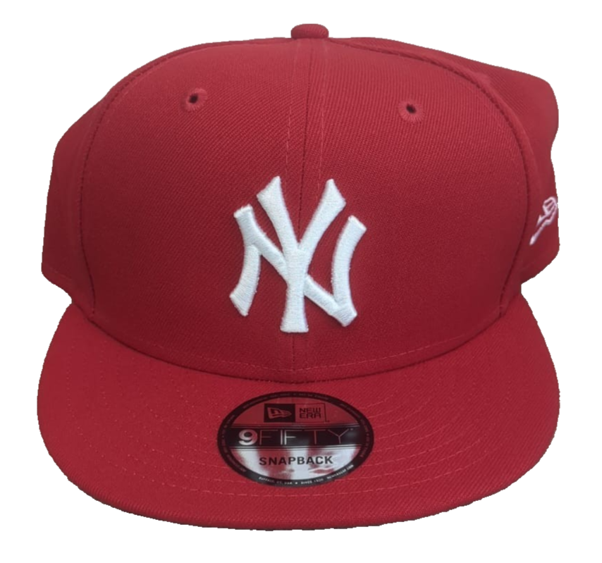 New Era New York Yankees Scarlet Fifty Snapback Hat, Red