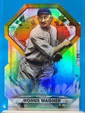 2022 Topps Series 2 - Diamond Greats Die-Cuts Honus Wagner #DGDC-42 Blue