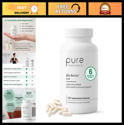 Bio Boron Supplement - Glycine Boron for Bone Health, Joint Flexibility & Immuni