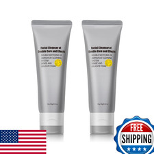 Gentle Exfoliating Face Wash - Deep Pore Cleanser, Blackhead Removal, 2-Pack