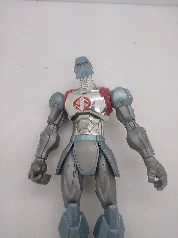 GI Joe Sigma 6 Windfire Cromo Cobra Commander Commando 2006 Hasbro 8" Foto 2 de 4