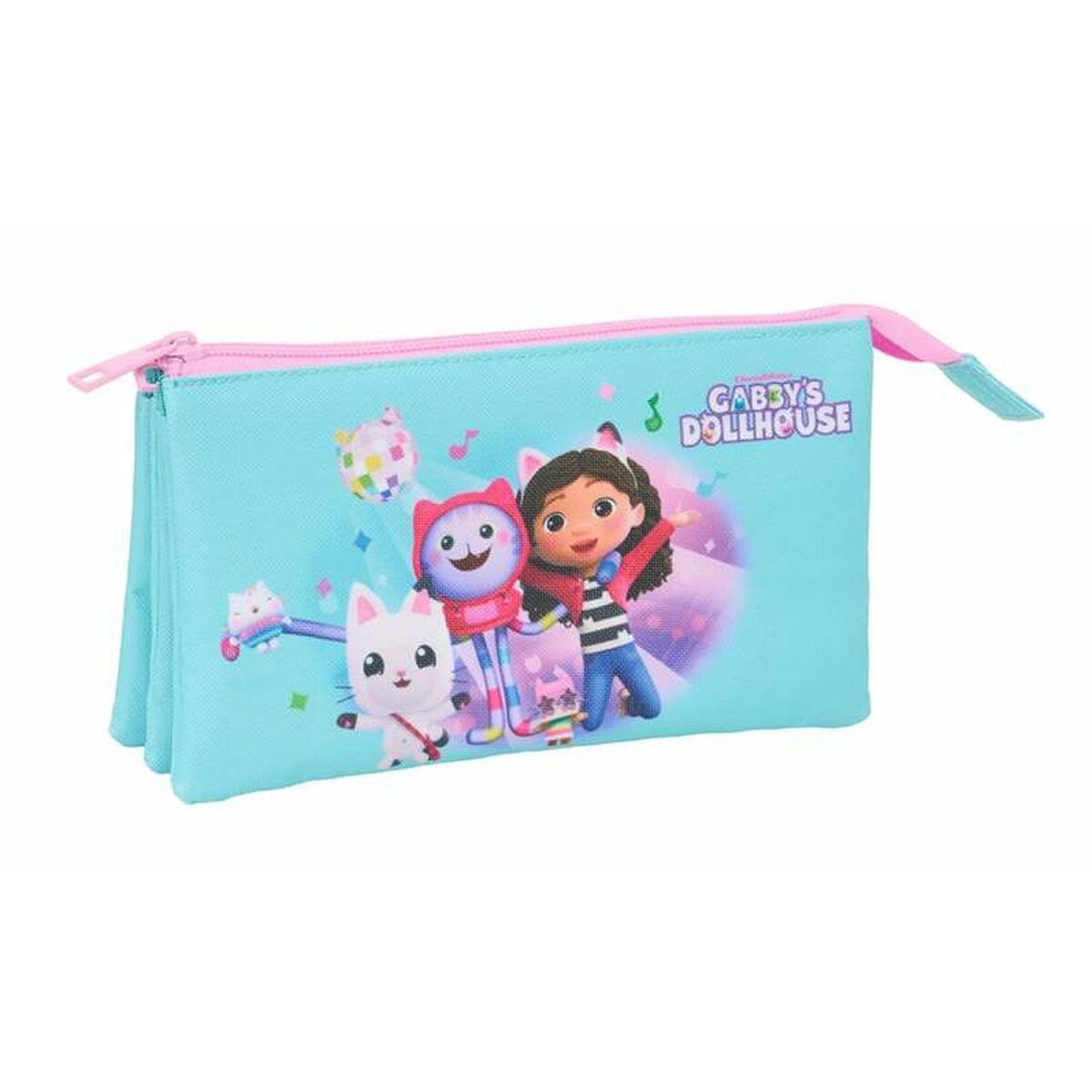 Portaoggetti Triplo Gabby's Dollhouse Azzurro 22 x 12 x 3 cm