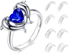Ring Sizers  Guards for Loose Rings - Clip-Type Adjusters for Women  Men 8 Pa