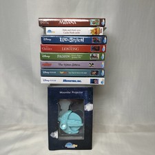 Moonlit Protector And Lot Of 8 Disney Moonlite Story Reels