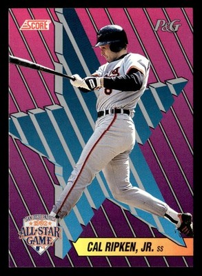 Cal Ripken Jr. 1992 Score Procter & Gamble Card #5 Baltimore Orioles
