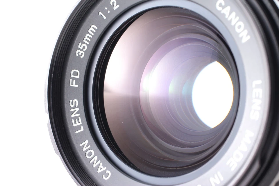 Canon FD 35mm F/2 S.S.C. sin servicio de EE. UU. [Exc+5] Lente MF gran angular SSC de JAPÓN Foto 2 de 4