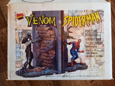 Venom VS Spider-man Bookends Marvel Comics
