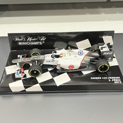 MINICHAMPS 1/43 Sauber C31-Ferrari Sergio Perez 2012 NEC #15 Checo