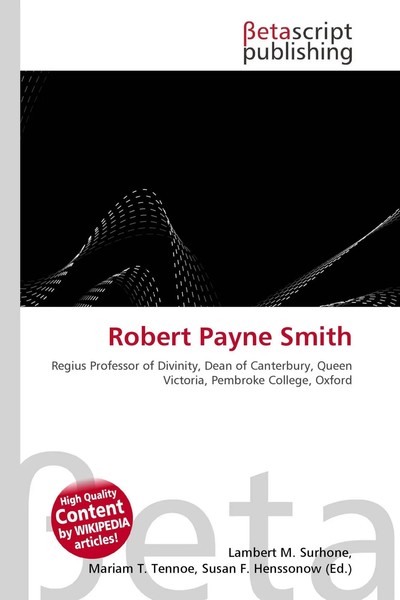 Lambert M. Surhone (U. A.) | Robert Payne Smith | Taschenbuch | Englisch (2026)-image