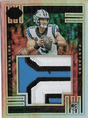 2023 Panini Illusions Bryce Young #II-BYG Instant Impact /10 RC