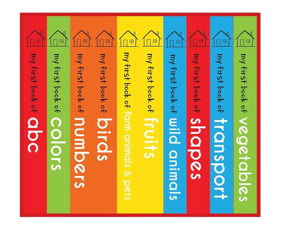My First Library : Boxset of 10 Board Books for Kids - image 3 of 4
