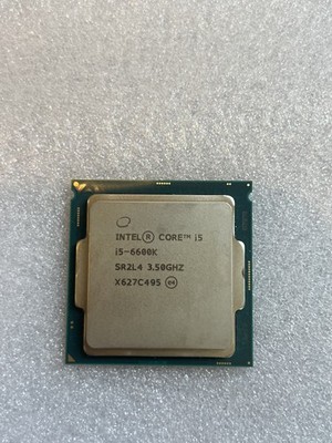 Intel Core i5-6600K Quad-Core Desktop Processor 3.5 GHz 6 MB Cache LGA 1151