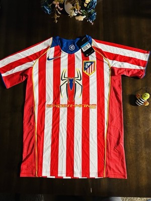 Atletico Madrid2004 /05 F.Torres #9 Spiderman Home Retro Soccer