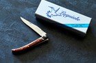 3.54” Navaja Laguiole Folding Pocket Knife Red Stamina/Mikarta Handle Slipjoint — photo 2