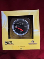 NIB AutoMeter Sport-Comp Electric Oil Temp Gauge #3347 100-250  2-1/16 inch