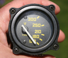 75 1975 Vdo Vw Jet Cockpit Water Temperature Gauge - Date Stamped 10.75