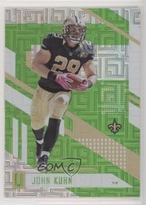 2017 Panini Unparalleled Lime Green John Kuhn #162 0b3