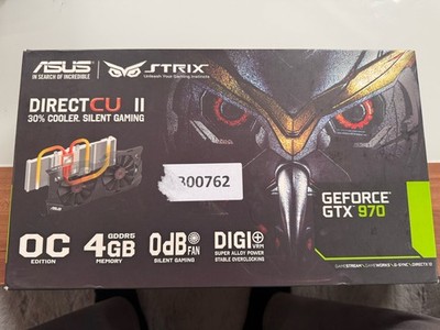 ASUS Strix GTX970 4GB GDDR5 Grafikkarte