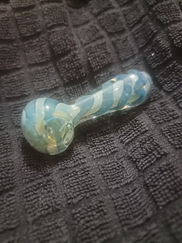 GLASS SPOON PIPE TOBACCO 