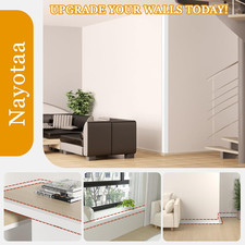 Wall Corner Protector Self-Adhesive Flexible   Durable Rubber, Furniture Edge...