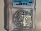 2016 (P) ms70 Silver Eagle