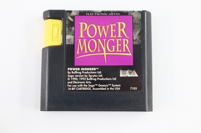 Power Monger Sega Genesis Cartridge Only Tested
