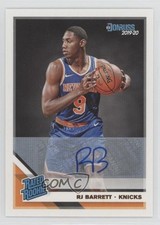 2019-20 Panini Donruss Rated Rookie Signatures RJ Barrett #203 Auto 13gc