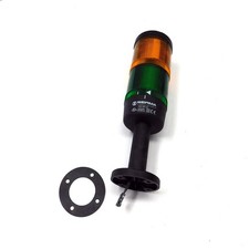 Werma 840 080 00 Signaltechnik 12-230VAC/DC Terminal Element w/ 2 Signal Lights