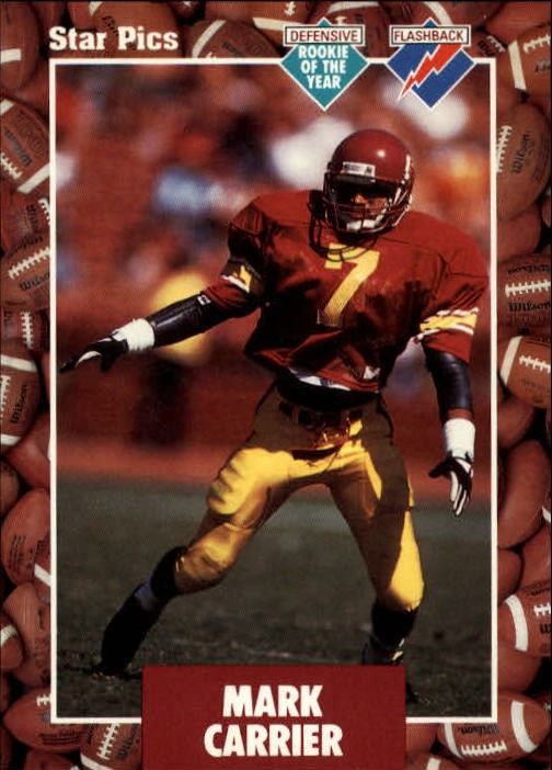 1991 Star Pics #60 Mark Carrier DB - FB