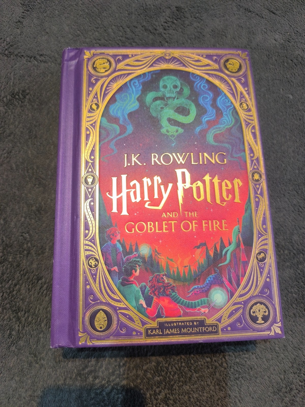 Harry Potter and the Goblet of Fire by J.K. Rowling (Hardback Book) Free P+P
