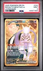2025 POKEMON DRI EN-DESTINED RIVALS HYPER RARE TEAM ROCKET'S MEWTWO EX PSA 9