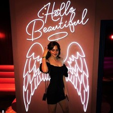 Halo Angel Neon Wings