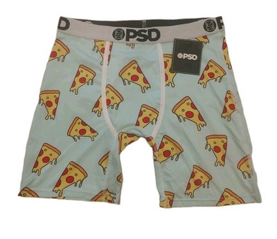 PSD Men's Medium Boxer Brief  Pizza Drip Blue Size XL NWT