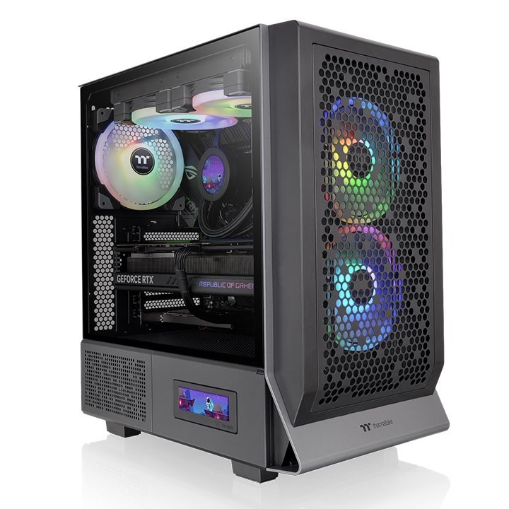 4713227537858 Чехол Ceres 300 T G ARGB черный Thermaltake 25990₽