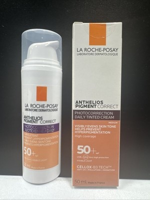 La Roche-Posay Anthelios Pigment Correct Daily Tinted Cream *(Medium) SPF50 50ml