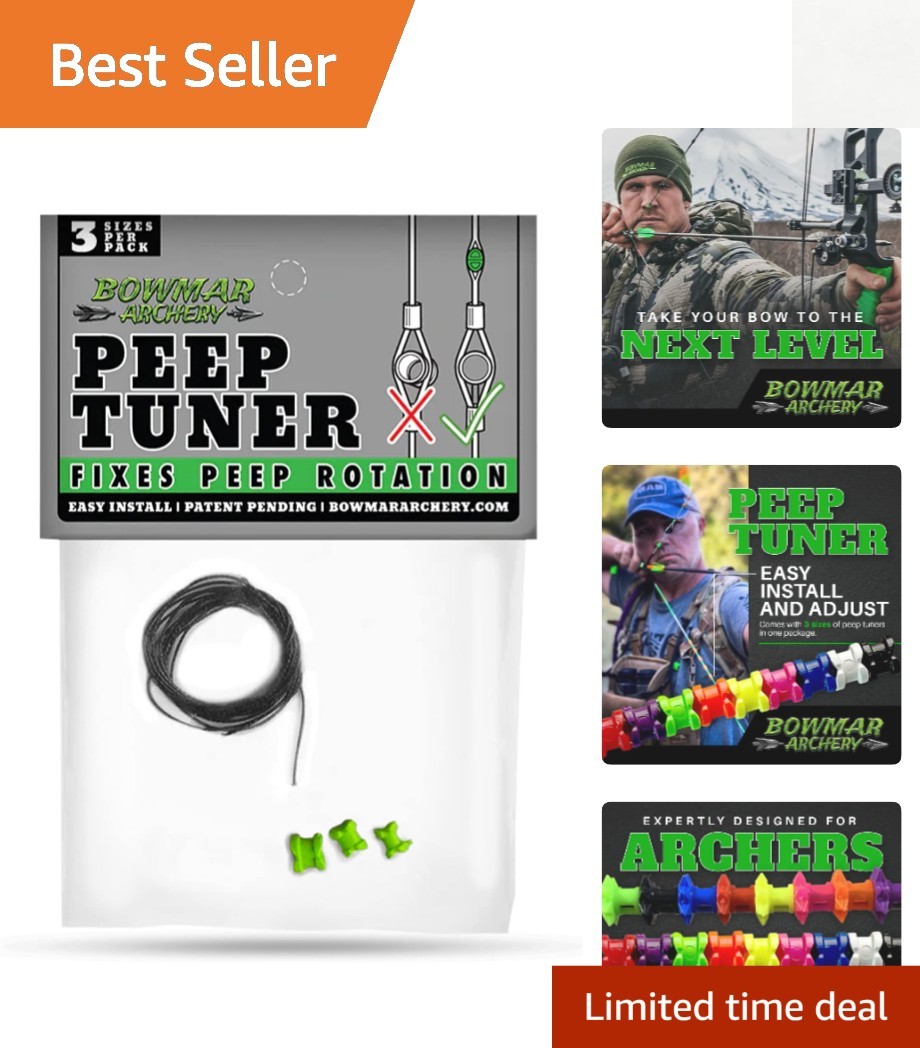 Bowman Peep Tuner: Effortless Peep Alignment, Ideal for Archery Enthusiasts