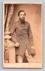 1860's Identified Civil War Soldier CDV Photograph - Vermont 9th Infantry