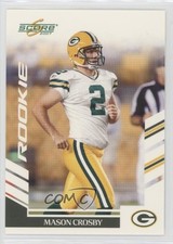 2007 Score Rookie Mason Crosby #408 0ju0