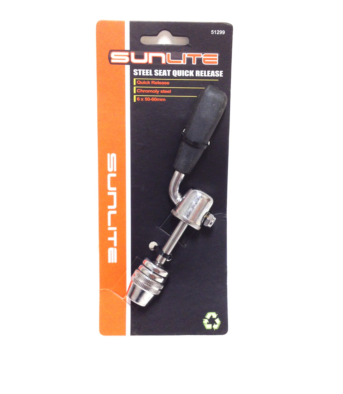 QUICK RELEASE BIKE BICYCLE SEATPOST SEAT BINDER SKEWER CLAMP 6X50-60mm NEW 51299