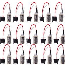 15Pcs For FDK CR14250SE CR14250SE-R 1747-BA 3V PLC Battery SLC500 with Plug
