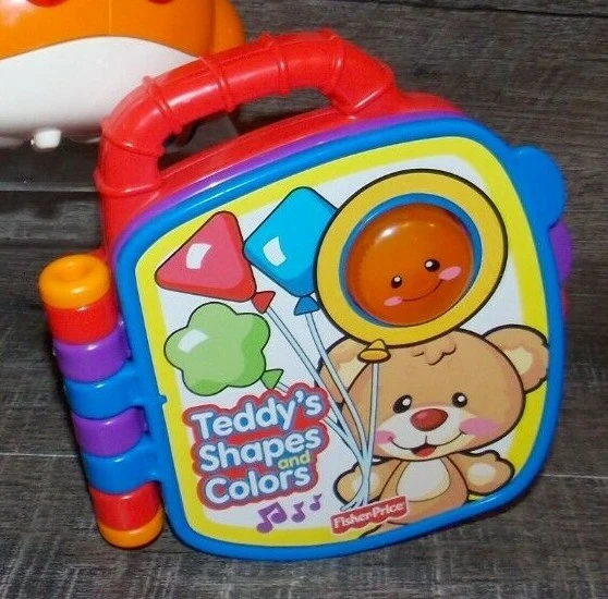 Fisher Price Lot of 2 Children's Electronic Books Light & Sound - Shapes Colors - Image 4 of 4