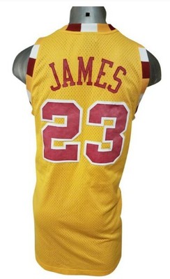 lebron jersey yellow
